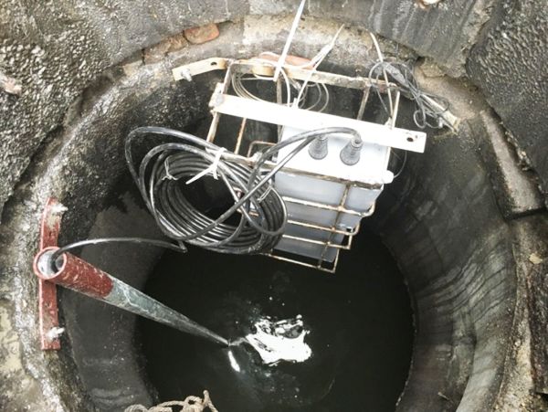 明光水位检测井